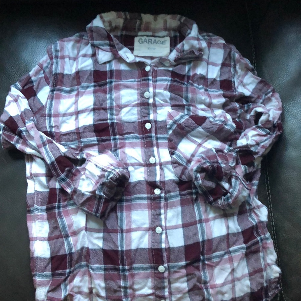 Lightweight flannel from Garage